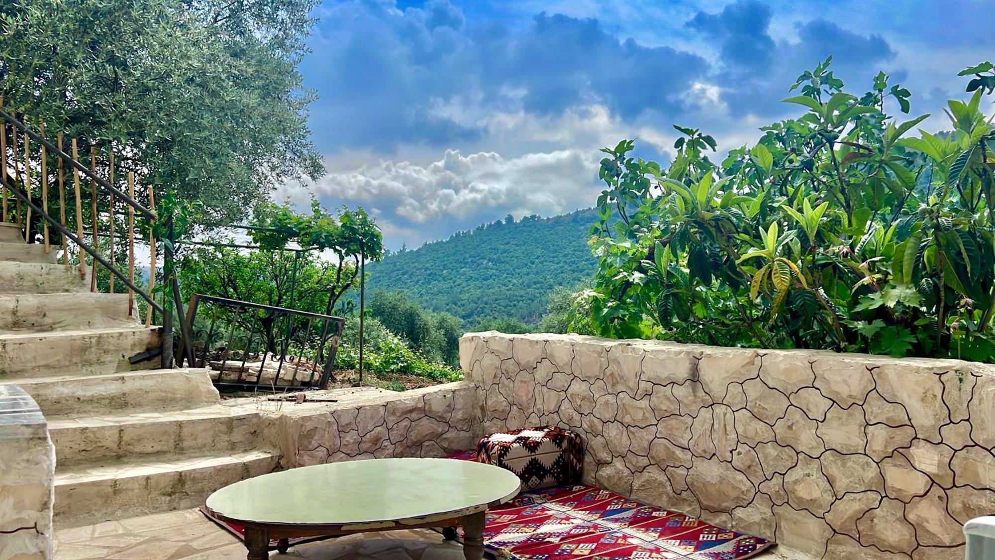 Oak Farm مزرعة الملّول Pension ‘Ajlūn Buitenkant foto